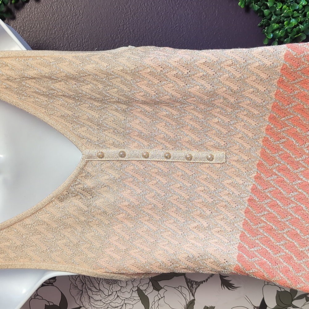 White House Black Market Ombre Sweater Tank - Picture 2 of 11